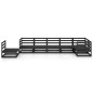 vidaXL Set Divani da Giardino 7 pz Nero in Legno Massello di Pino vidaXL Set Divani da Giardino 7 pz Nero in Legno Massello di Pino