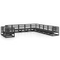 vidaXL Set Divani da Giardino 11 pz Nero in Legno Massello di Pino vidaXL Set Divani da Giardino 11 pz Nero in Legno Massello di Pino