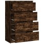 Credenza Rovere Fumo 60x35x98,5 cm in Legno Multistrato Credenza Rovere Fumo 60x35x98,5 cm in Legno Multistrato