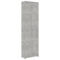 Armadio per Ingresso Grigio Cemento 55x25x189 cm in Truciolato Armadio per Ingresso Grigio Cemento 55x25x189 cm in Truciolato