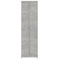 Armadio per Ingresso Grigio Cemento 55x25x189 cm in Truciolato Armadio per Ingresso Grigio Cemento 55x25x189 cm in Truciolato