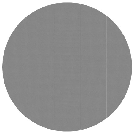 vidaXL Telo Sotto Piscina Grigio Chiaro Ø550 cm Geotessile Poliestere