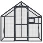 vidaXL Voliera Antracite 179x100x185 cm in Alluminio vidaXL Voliera Antracite 179x100x185 cm in Alluminio