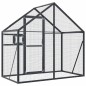 vidaXL Voliera Antracite 179x100x185 cm in Alluminio vidaXL Voliera Antracite 179x100x185 cm in Alluminio