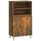 Credenza Rovere Fumo 60x36x110 cm in Legno Multistrato Credenza Rovere Fumo 60x36x110 cm in Legno Multistrato