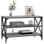 Mobile Porta TV Grigio Sonoma 80x40x50 cm in Legno Multistrato Mobile Porta TV Grigio Sonoma 80x40x50 cm in Legno Multistrato