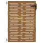 vidaXL Cancello da Giardino 85x150 cm Acciaio Corten Design Quadrato vidaXL Cancello da Giardino 85x150 cm Acciaio Corten Design Quadrato