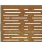 vidaXL Cancello da Giardino 105x130 cm Acciaio Corten Design Quadrato vidaXL Cancello da Giardino 105x130 cm Acciaio Corten Design Quadrato