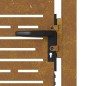 vidaXL Cancello da Giardino105x155 cm Acciaio Corten Design Quadrato vidaXL Cancello da Giardino105x155 cm Acciaio Corten Design Quadrato
