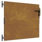 vidaXL Cancello da Giardino 85x75 cm in Acciaio Corten vidaXL Cancello da Giardino 85x75 cm in Acciaio Corten