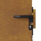 vidaXL Cancello da Giardino 85x75 cm in Acciaio Corten vidaXL Cancello da Giardino 85x75 cm in Acciaio Corten