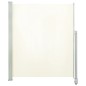 Tenda da Sole Laterale Retrattile 160 x 300 cm Crema Tenda da Sole Laterale Retrattile 160 x 300 cm Crema