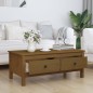 Tavolino da Salotto Miele 100x50x40 cm Legno Massello di Pino Tavolino da Salotto Miele 100x50x40 cm Legno Massello di Pino