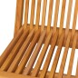 vidaXL Sedie da Giardino con Cuscini Azzurro 4 pz in Massello di Teak vidaXL Sedie da Giardino con Cuscini Azzurro 4 pz in Massello di Teak