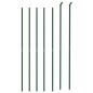 vidaXL Recinzione a Rete con Flangia Verde 2,2x10 m vidaXL Recinzione a Rete con Flangia Verde 2,2x10 m