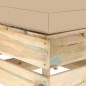 vidaXL Set Divani da Giardino con Cuscini 4 pz Legno Impregnato Verde vidaXL Set Divani da Giardino con Cuscini 4 pz Legno Impregnato Verde