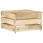 vidaXL Set Divani da Giardino con Cuscini 7 pz Legno Impregnato Verde vidaXL Set Divani da Giardino con Cuscini 7 pz Legno Impregnato Verde