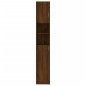 vidaXL Armadietto Bagno Rovere Marrone 32x25,5x190cm Legno Multistrato vidaXL Armadietto Bagno Rovere Marrone 32x25,5x190cm Legno Multistrato
