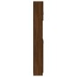 vidaXL Armadietto Bagno Rovere Marrone 32x25,5x190cm Legno Multistrato vidaXL Armadietto Bagno Rovere Marrone 32x25,5x190cm Legno Multistrato