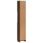 vidaXL Armadietto Bagno Rovere Marrone 32x25,5x190cm Legno Multistrato vidaXL Armadietto Bagno Rovere Marrone 32x25,5x190cm Legno Multistrato