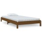 vidaXL Letto Impilabile Miele 75x190 cm in Legno Massello di Pino vidaXL Letto Impilabile Miele 75x190 cm in Legno Massello di Pino