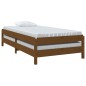 vidaXL Letto Impilabile Miele 75x190 cm in Legno Massello di Pino vidaXL Letto Impilabile Miele 75x190 cm in Legno Massello di Pino