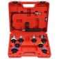 Tester di Pressione Sistemi di Raffreddamento e Radiatori 14 pz Tester di Pressione Sistemi di Raffreddamento e Radiatori 14 pz