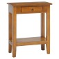 vidaXL Tavolino Consolle con Cassetto 60x30x75cm Legno Massello Mogano vidaXL Tavolino Consolle con Cassetto 60x30x75cm Legno Massello Mogano