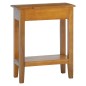 vidaXL Tavolino Consolle con Cassetto 60x30x75cm Legno Massello Mogano vidaXL Tavolino Consolle con Cassetto 60x30x75cm Legno Massello Mogano