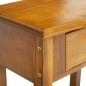 vidaXL Tavolino Consolle con Cassetti 50x30x75cm Legno Massello Mogano vidaXL Tavolino Consolle con Cassetti 50x30x75cm Legno Massello Mogano