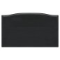 vidaXL Tavolo Consolle Cassetti Nero 50x30x75cm Legno Massello Mogano vidaXL Tavolo Consolle Cassetti Nero 50x30x75cm Legno Massello Mogano