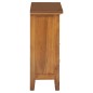vidaXL Comodino 60x30x75 cm in Legno Massello di Mogano vidaXL Comodino 60x30x75 cm in Legno Massello di Mogano