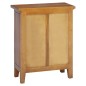 vidaXL Comodino 60x30x75 cm in Legno Massello di Mogano vidaXL Comodino 60x30x75 cm in Legno Massello di Mogano