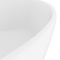 Lavandino con Troppopieno Bianco Opaco 36x13 cm in Ceramica Lavandino con Troppopieno Bianco Opaco 36x13 cm in Ceramica