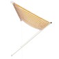 Tenda da Sole Retrattile 350x150 cm Giallo e Bianco Tenda da Sole Retrattile 350x150 cm Giallo e Bianco