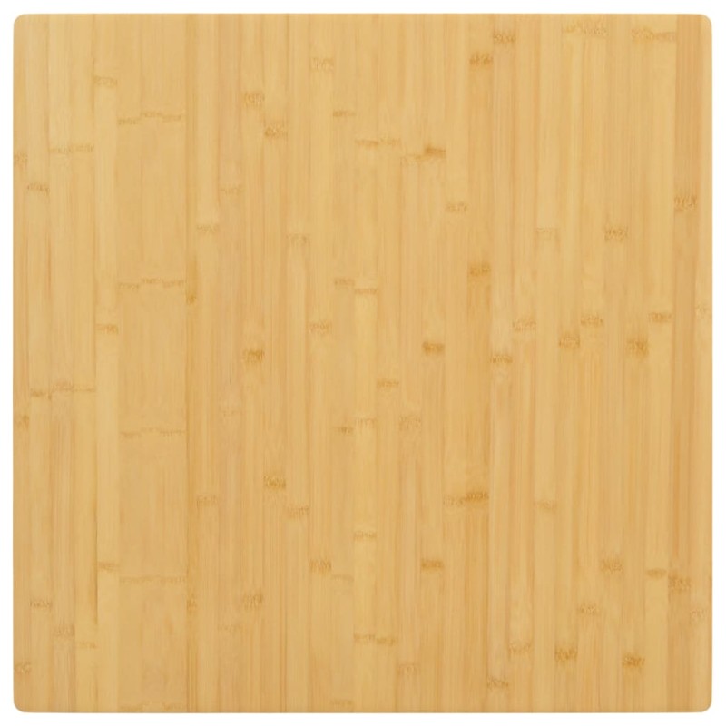 vidaXL Piano del Tavolo 80x80x1,5 cm in Bambù vidaXL Piano del Tavolo 80x80x1,5 cm in Bambù