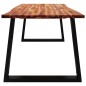 vidaXL Tavolo da Pranzo Bordi Vivi 200x90x75 cm Legno Massello Acacia vidaXL Tavolo da Pranzo Bordi Vivi 200x90x75 cm Legno Massello Acacia