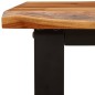 vidaXL Panca con Bordi Vivi 110 cm in Legno Massello di Acacia vidaXL Panca con Bordi Vivi 110 cm in Legno Massello di Acacia