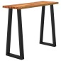 vidaXL Tavolo Consolle Bordi Vivi 110x35x80 cm Legno Massello Acacia vidaXL Tavolo Consolle Bordi Vivi 110x35x80 cm Legno Massello Acacia