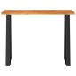 vidaXL Tavolo Consolle Bordi Vivi 110x35x80 cm Legno Massello Acacia vidaXL Tavolo Consolle Bordi Vivi 110x35x80 cm Legno Massello Acacia