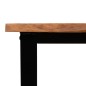 vidaXL Tavolo Consolle Bordi Vivi 110x35x80 cm Legno Massello Acacia vidaXL Tavolo Consolle Bordi Vivi 110x35x80 cm Legno Massello Acacia