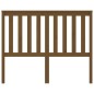 Testiera per Letto Miele 146x6x101 cm in Legno Massello di Pino