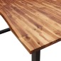 vidaXL Tavolo da Pranzo Bordi Vivi 180x90x75 cm Legno Massello Acacia vidaXL Tavolo da Pranzo Bordi Vivi 180x90x75 cm Legno Massello Acacia