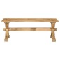 vidaXL Tavolino da Salotto 110x52x40 cm in Legno Massello di Mango vidaXL Tavolino da Salotto 110x52x40 cm in Legno Massello di Mango