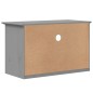 vidaXL Mobile TV 2 Cassetti BODO 91x43x56cm Legno Massello Pino Grigio vidaXL Mobile TV 2 Cassetti BODO 91x43x56cm Legno Massello Pino Grigio