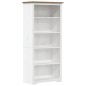 vidaXL Libreria BODO 5 Ripiani 80x38x180cm Legno Massello Pino Marrone vidaXL Libreria BODO 5 Ripiani 80x38x180cm Legno Massello Pino Marrone