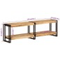 vidaXL Mobile Porta TV 140x30x40 cm in Legno Massello di Mango vidaXL Mobile Porta TV 140x30x40 cm in Legno Massello di Mango