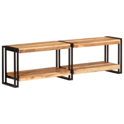 vidaXL Mobile Porta TV 140x30x40 cm in Legno Massello di Acacia