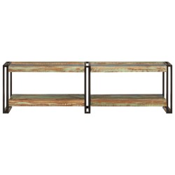 vidaXL Mobile Porta TV 140x30x40 cm in Legno Massello di Recupero
