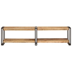vidaXL Mobile Porta TV 160x30x40 cm in Legno Massello di Mango